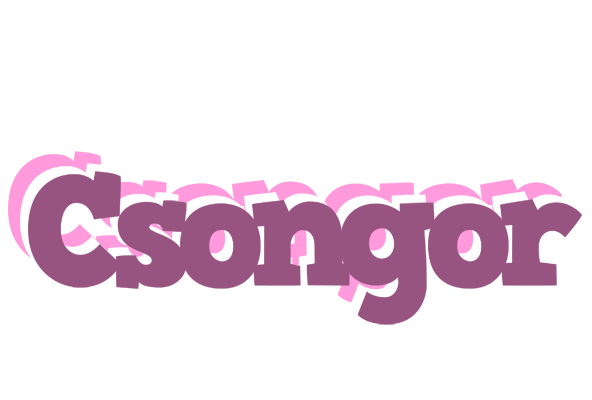 Csongor relaxing logo