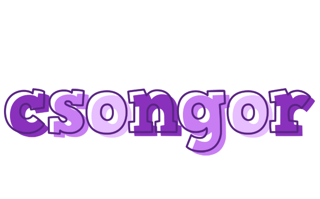 Csongor sensual logo