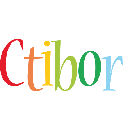 Ctibor birthday logo