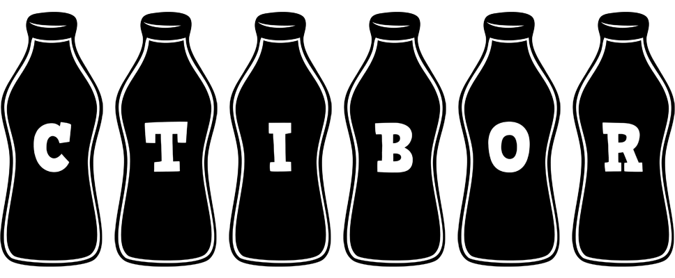 Ctibor bottle logo