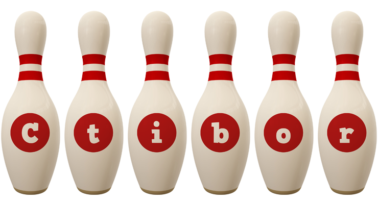 Ctibor bowling-pin logo