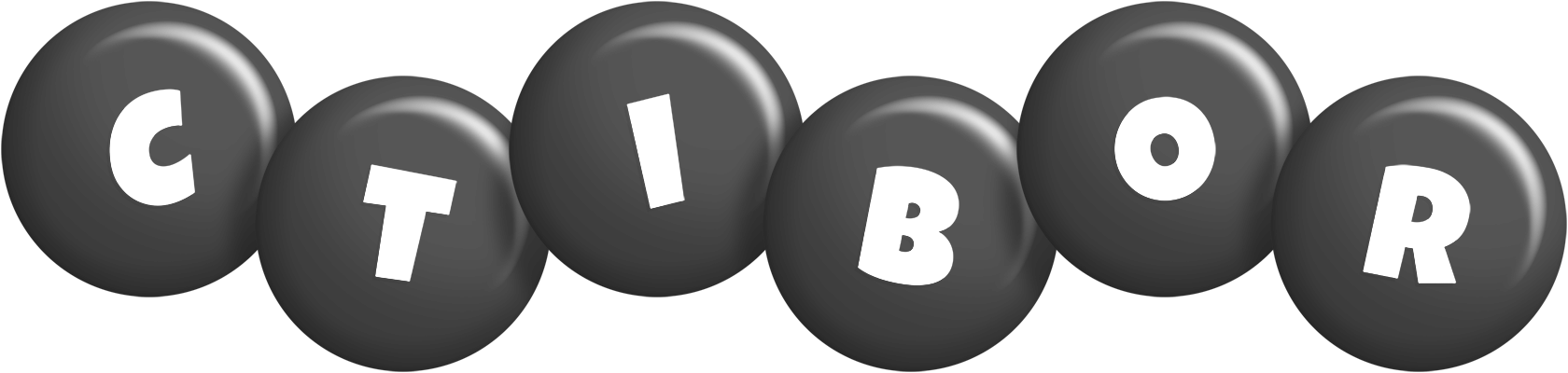 Ctibor candy-black logo