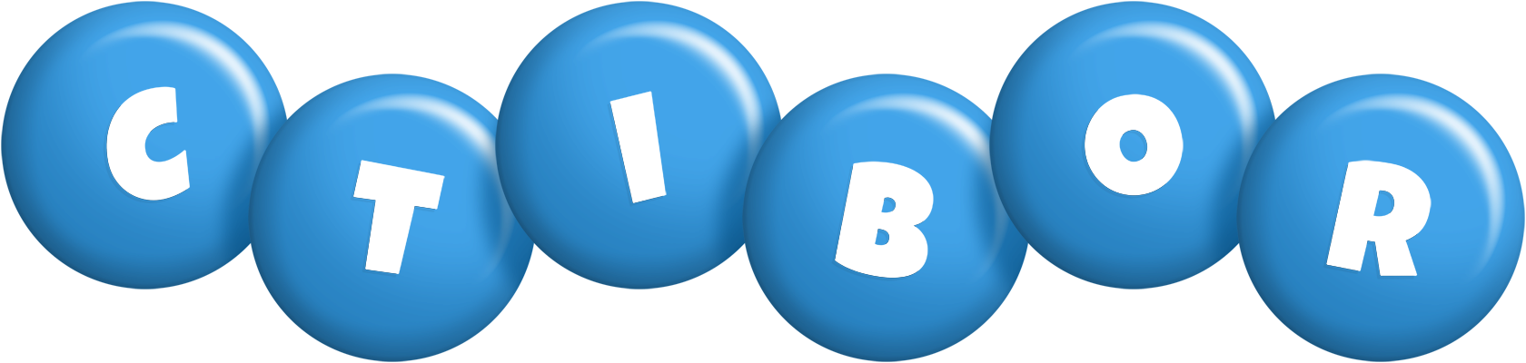 Ctibor candy-blue logo