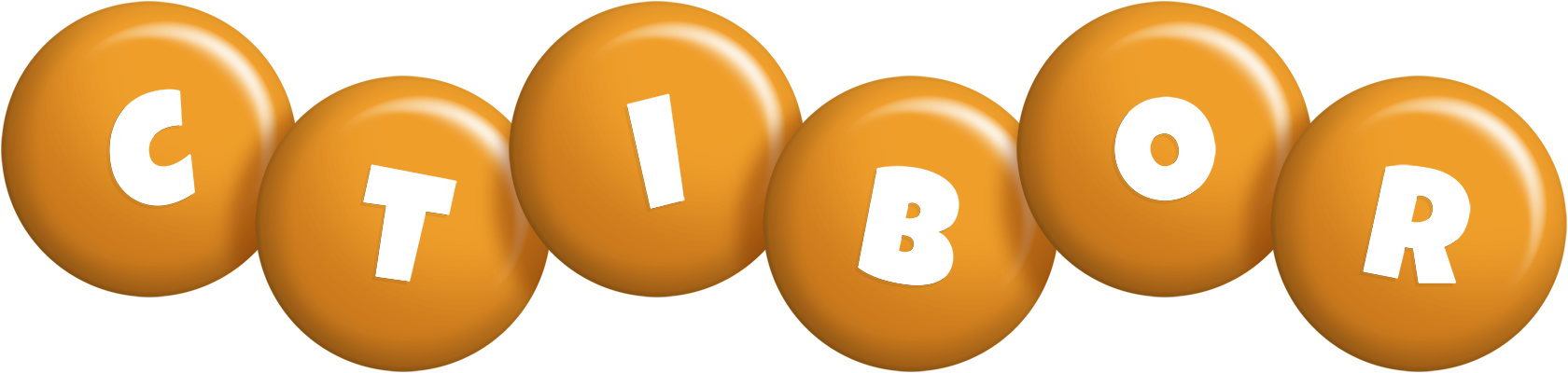 Ctibor candy-orange logo
