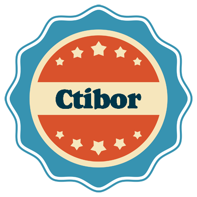 Ctibor labels logo