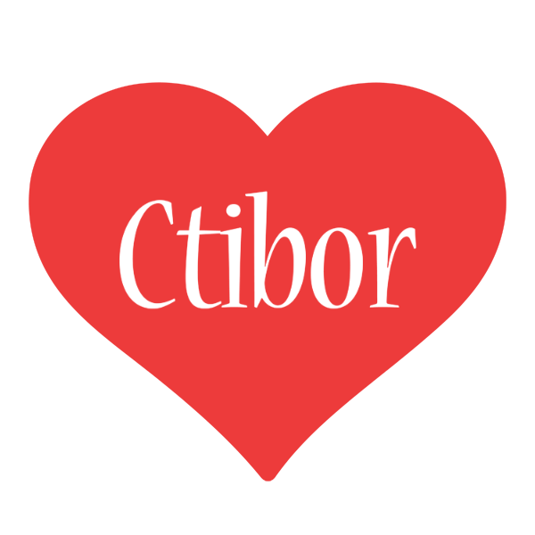 Ctibor love logo