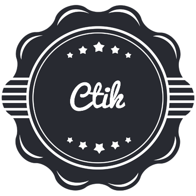 Ctik badge logo