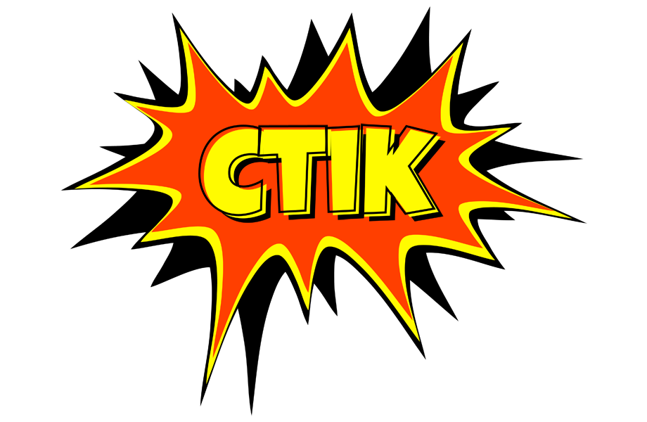 Ctik bazinga logo