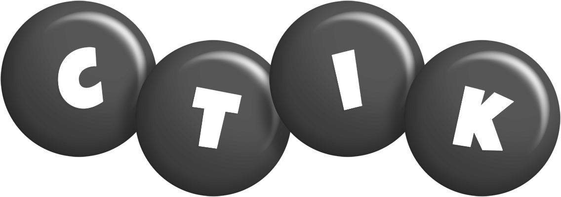 Ctik candy-black logo