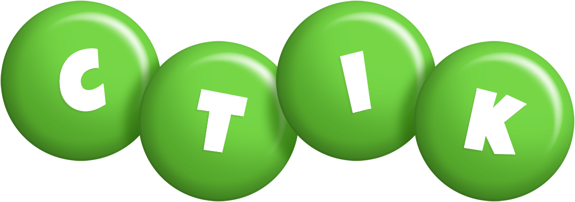 Ctik candy-green logo