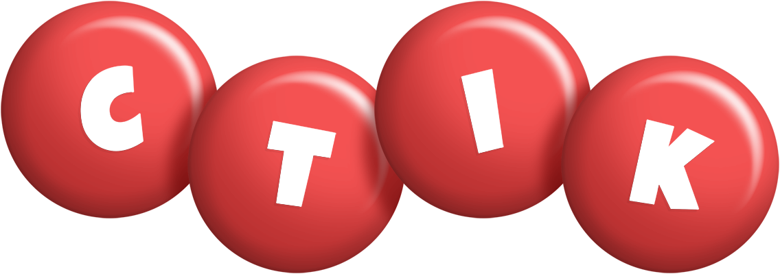 Ctik candy-red logo