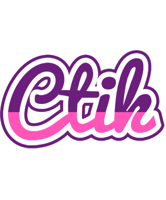 Ctik cheerful logo