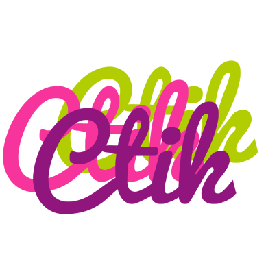 Ctik flowers logo
