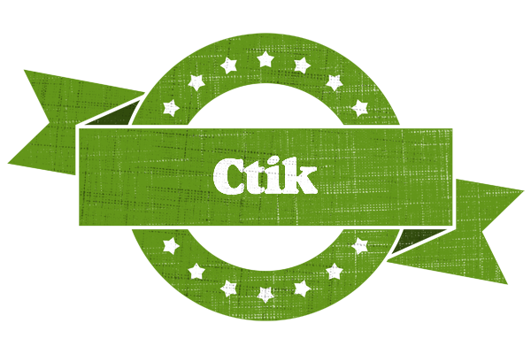 Ctik natural logo
