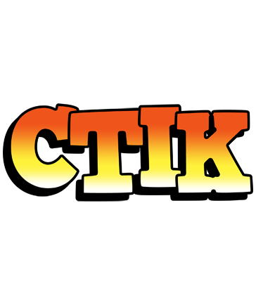 Ctik sunset logo