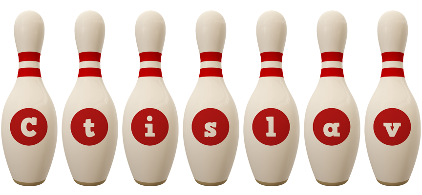 Ctislav bowling-pin logo