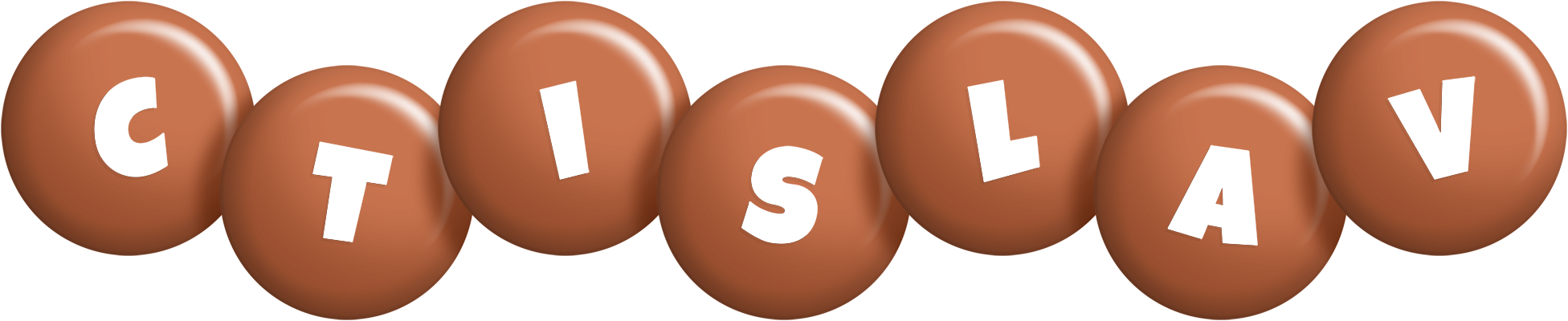Ctislav candy-brown logo