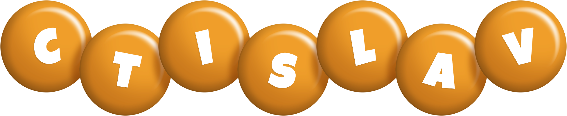 Ctislav candy-orange logo