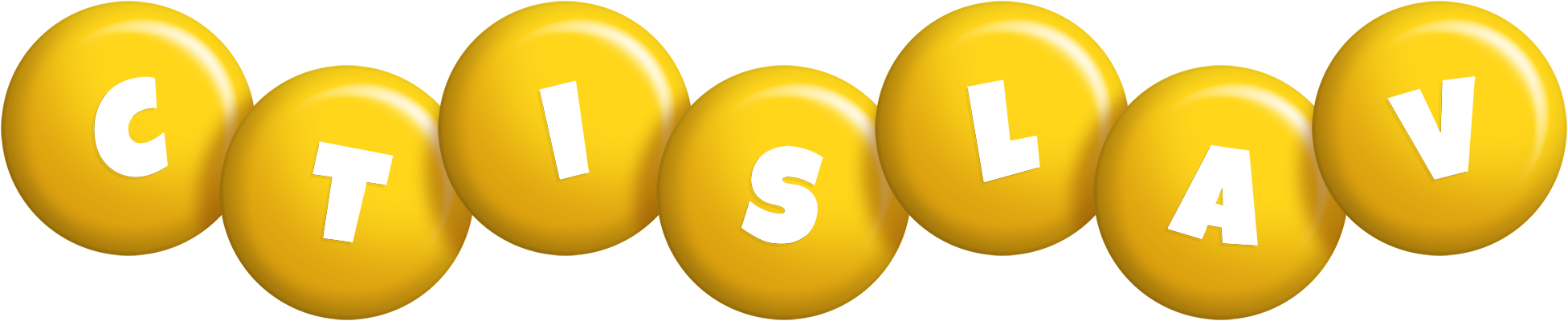 Ctislav candy-yellow logo