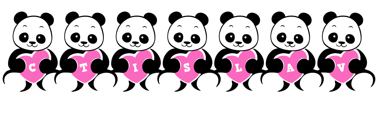Ctislav love-panda logo
