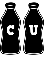 Cu bottle logo