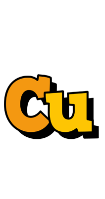 Cu cartoon logo