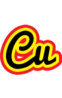Cu flaming logo
