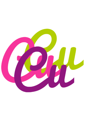 Cu flowers logo