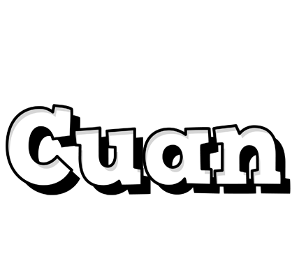 Cuan snowing logo