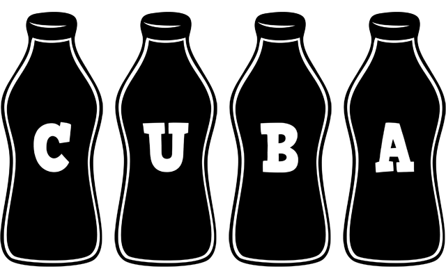 Cuba bottle logo