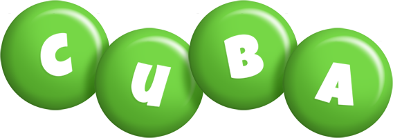 Cuba candy-green logo