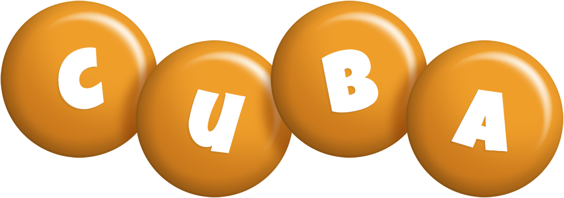 Cuba candy-orange logo