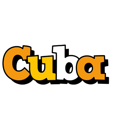 Cuba cartoon logo