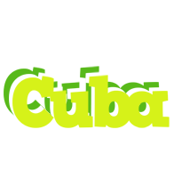 Cuba citrus logo