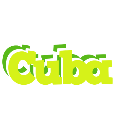 Cuba citrus logo