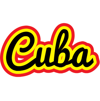 Cuba flaming logo