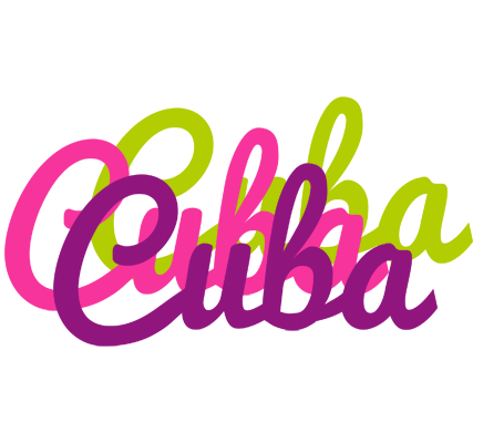 Cuba flowers logo
