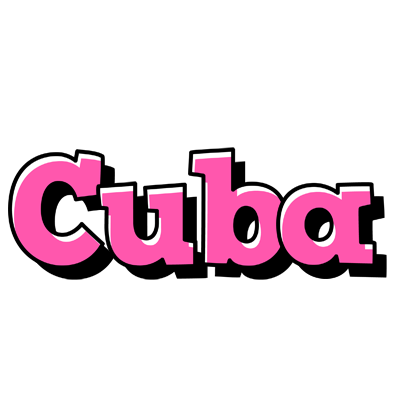 Cuba girlish logo