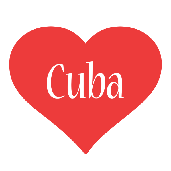 Cuba love logo