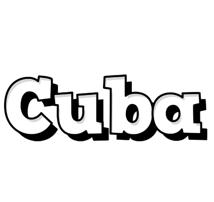 Cuba snowing logo