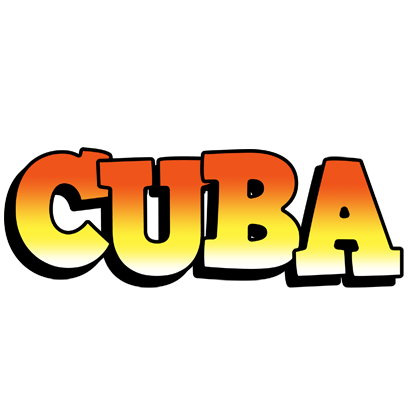 Cuba sunset logo