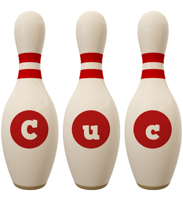 Cuc bowling-pin logo
