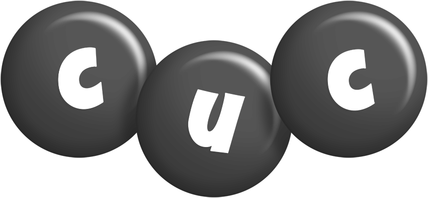 Cuc candy-black logo