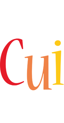 Cui birthday logo