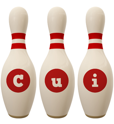 Cui bowling-pin logo