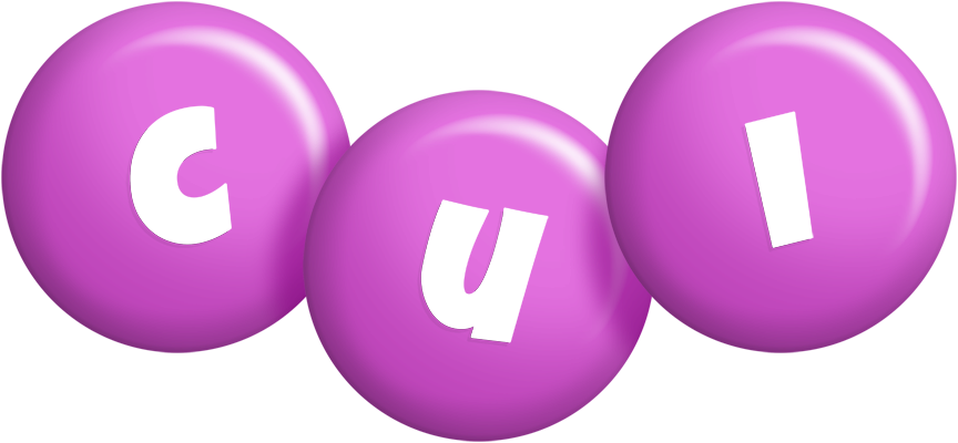 Cui candy-purple logo