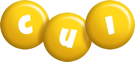 Cui candy-yellow logo