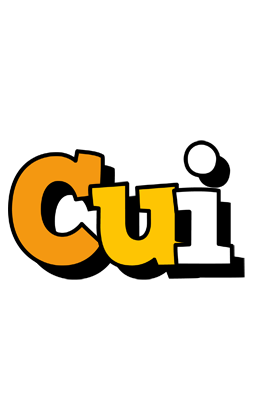 Cui cartoon logo
