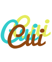 Cui cupcake logo