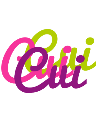 Cui flowers logo